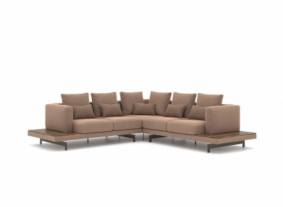 Wohnzimmer Ecksofa Neu Einrichtung Textil Sofa Couch L-Form Luxus Möbel